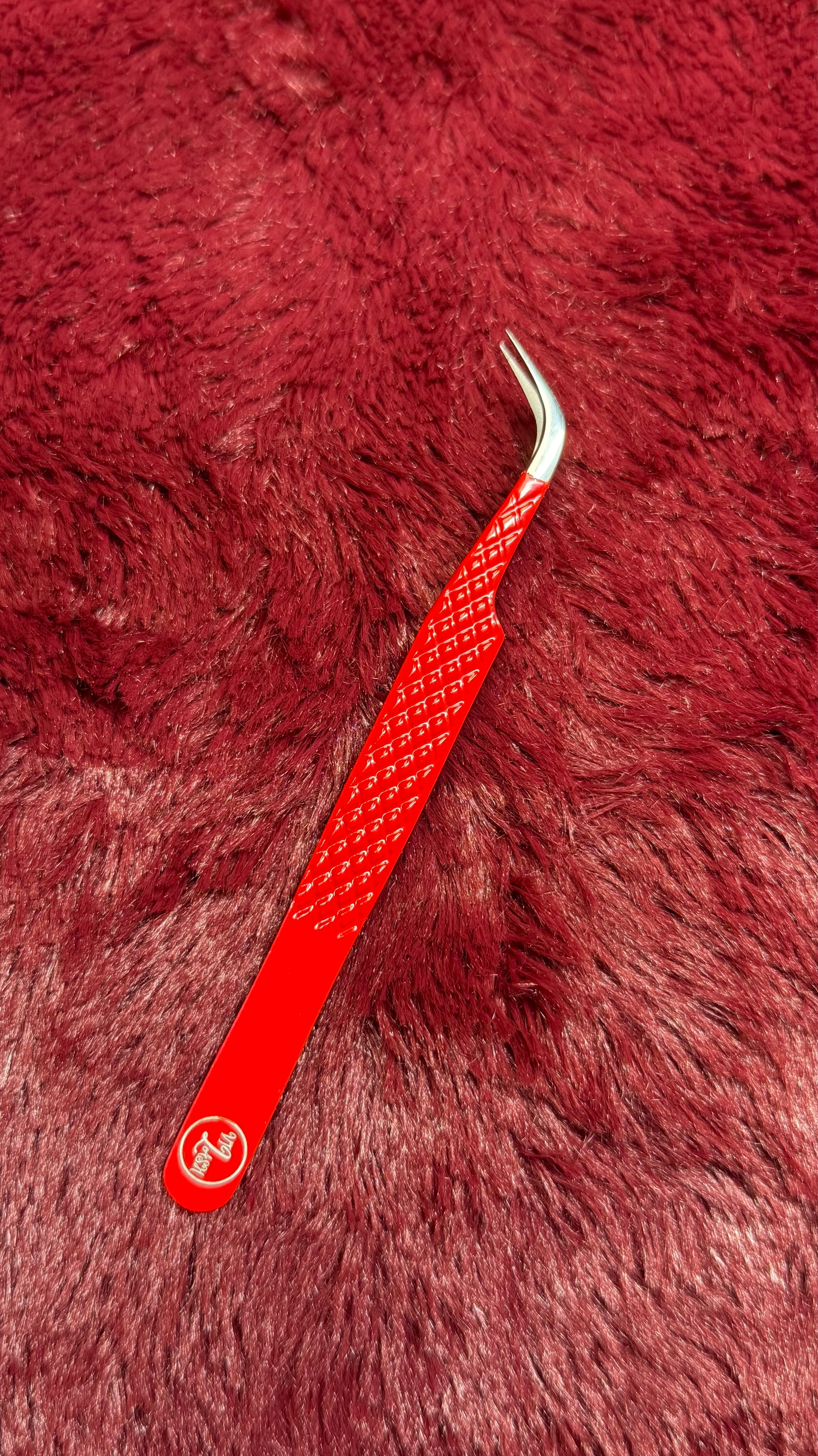 Strong Curve Fiber Tip Tweezers